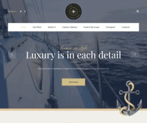 CYprusyachtcharters.com(Cyprus Yacht Charters) Screenshot