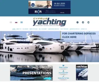 CYprusyachtingmagazine.com(Cyprus Yachting Magazine) Screenshot