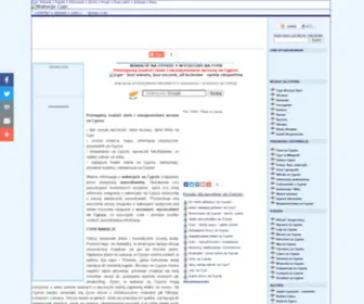 CYPrwakacJe.com(Wakacje, wczasy na Cyprze) Screenshot