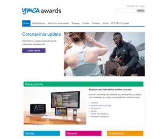 CYQ.org.uk(YMCA Awards) Screenshot