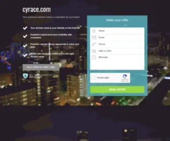 Cyrace.com(Sell Domains) Screenshot