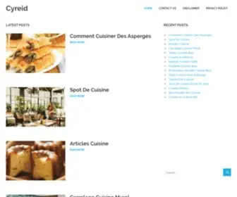 Cyreid.com(Cyreid) Screenshot