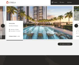 Cyrela.com.br(Apartamentos e Salas Comerciais) Screenshot
