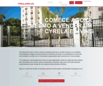 Cyrelaecia.com.br(Cyrela Living & Cia) Screenshot