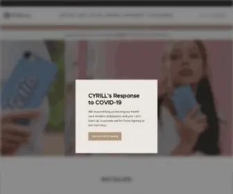 Cyrillcase.com(CYRILL) Screenshot
