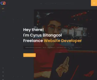 Cyrusbitangcol.com(Cyrus Bitangcol) Screenshot