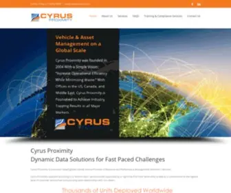 Cyrusproximity.com(Cyrus Proximity) Screenshot