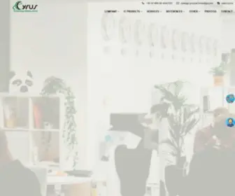 Cyrustechnoedge.com(Cyrus Technoedge Solutions) Screenshot