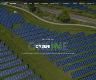 Cyseni.com(International conference on Energy and Natural Sciences issues) Screenshot