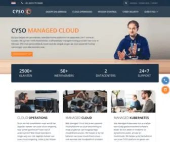 Cyso.com(Managed Hosting) Screenshot