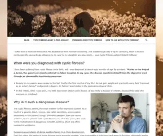 CYstic-L.org(Cystic Fibrosis Info & Support Blog) Screenshot