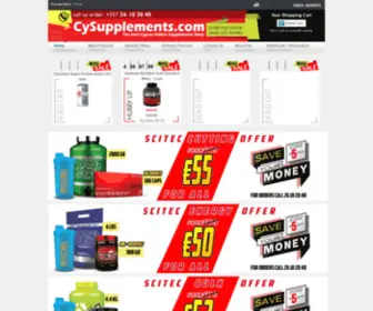 Cysupplements.com(CySupplements Home) Screenshot