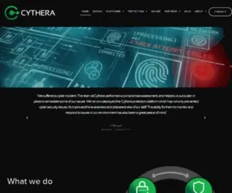 CYthera.com.au(Cyber security from one of Australia's leading security providers) Screenshot