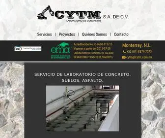 CYTM.com.mx(CYTM S.A) Screenshot