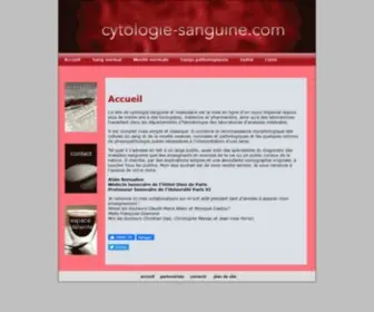 Cytologie-Sanguine.com(Cytologie Sanguine) Screenshot