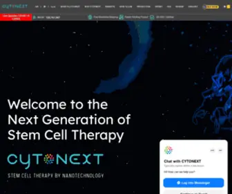 Cytonext.com(Stem Cell Therapy by Nanotechnology) Screenshot