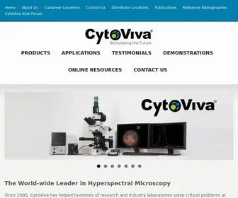 Cytoviva.com(CytoViva, Inc) Screenshot
