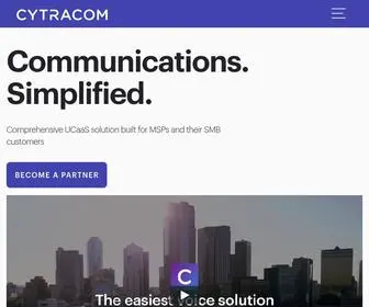 CYtracom.com(Complete VoIP and UCaaS Platform for MSPs) Screenshot