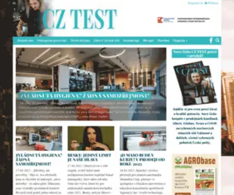 CZ-Test.cz(CZ TEST) Screenshot