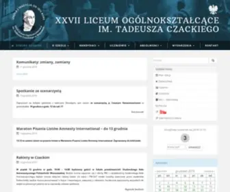 Czacki.edu.pl(Czacki) Screenshot