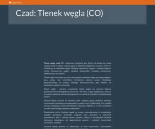 Czad.org(Czad) Screenshot