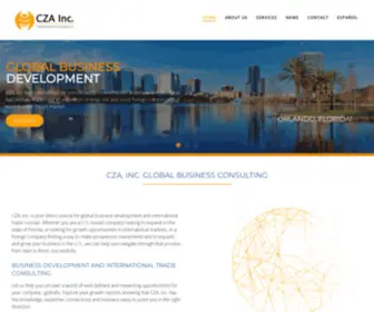 Czainc.net(CZA Inc) Screenshot