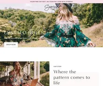 Czarina.com.au(Kaftan) Screenshot