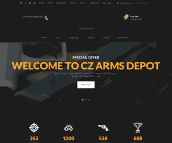 Czarmsdepot.com(Home 3) Screenshot