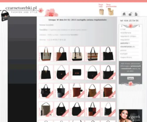 Czarnetorebki.pl(Torebka dla Ciebie) Screenshot