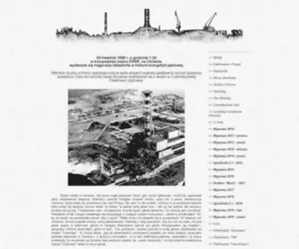 Czarnobyl1986.info(Czarnobylska Strefa Wykluczenia) Screenshot