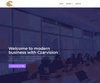 Czarvision.com(Czarvision Technology Solutions) Screenshot