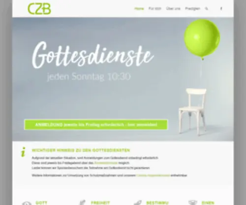 CZB-Bensheim.de(CHRISTUS-Zentrum an der Bergstraße e.V) Screenshot