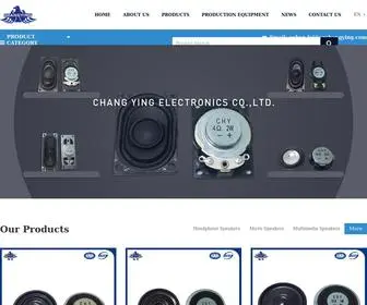 CZchangying.com(Chang Ying Electronics Co) Screenshot