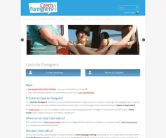 Czech-For-Foreigners.cz(Czech for Foreigners) Screenshot