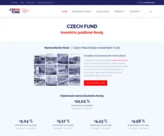 Czech-Fund.cz(CZECH FUND) Screenshot