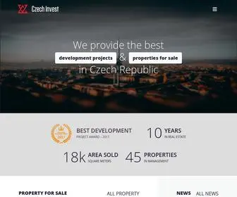 Czech-Invest.eu(Investment in Czech Republic) Screenshot