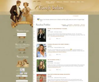 Czech-Ladies.com(Czech ladies) Screenshot
