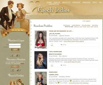 Czech-Ladies.eu.com(Czech ladies) Screenshot