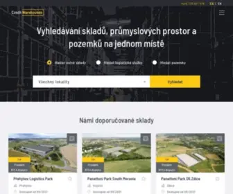 Czech-Warehouses.com(Czech Warehouses) Screenshot