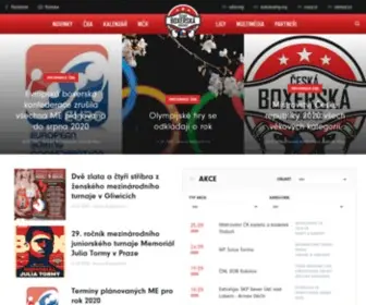 Czechboxing.cz(Box) Screenshot