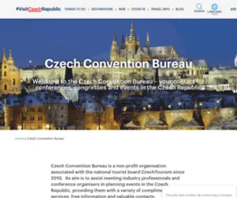 Czechconvention.com(Czech Convention Bureau) Screenshot