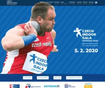 Czechindoorgala.cz(CZECH INDOOR GALA 2021) Screenshot