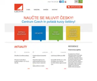 Czechinskola.cz(Czech In) Screenshot