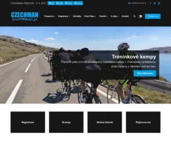 Czechman.cz(CZECHMAN Triatlon 2023) Screenshot