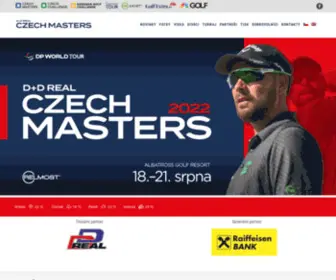 Czechmasters.cz(Official website of European Tour Tournament) Screenshot