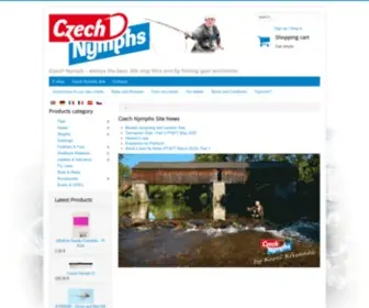 Czechnymphs.com(The owner of the site) Screenshot