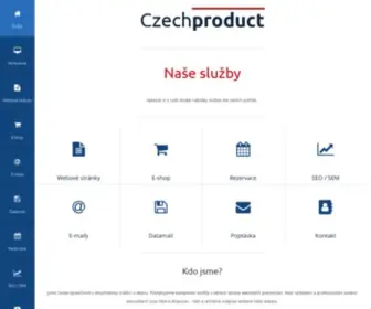 Czechproduct.cz(Tvorba, správa a optimalizace internetových stránek a e-shopů na míru) Screenshot