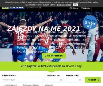 Czechsporttravel.cz(Zájezdy) Screenshot