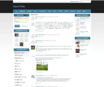 Czechtribe.com(Landing Page) Screenshot