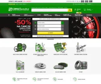 Czesciauto24.pl(Internet-sklep części samochodowych. Części samochodowe) Screenshot